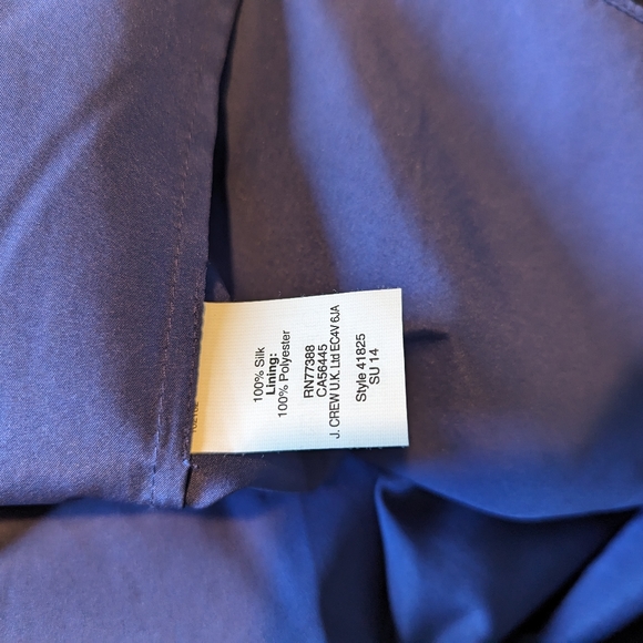 J.CREW Silk Chiffon Occasion Dress - Picture 3 of 5